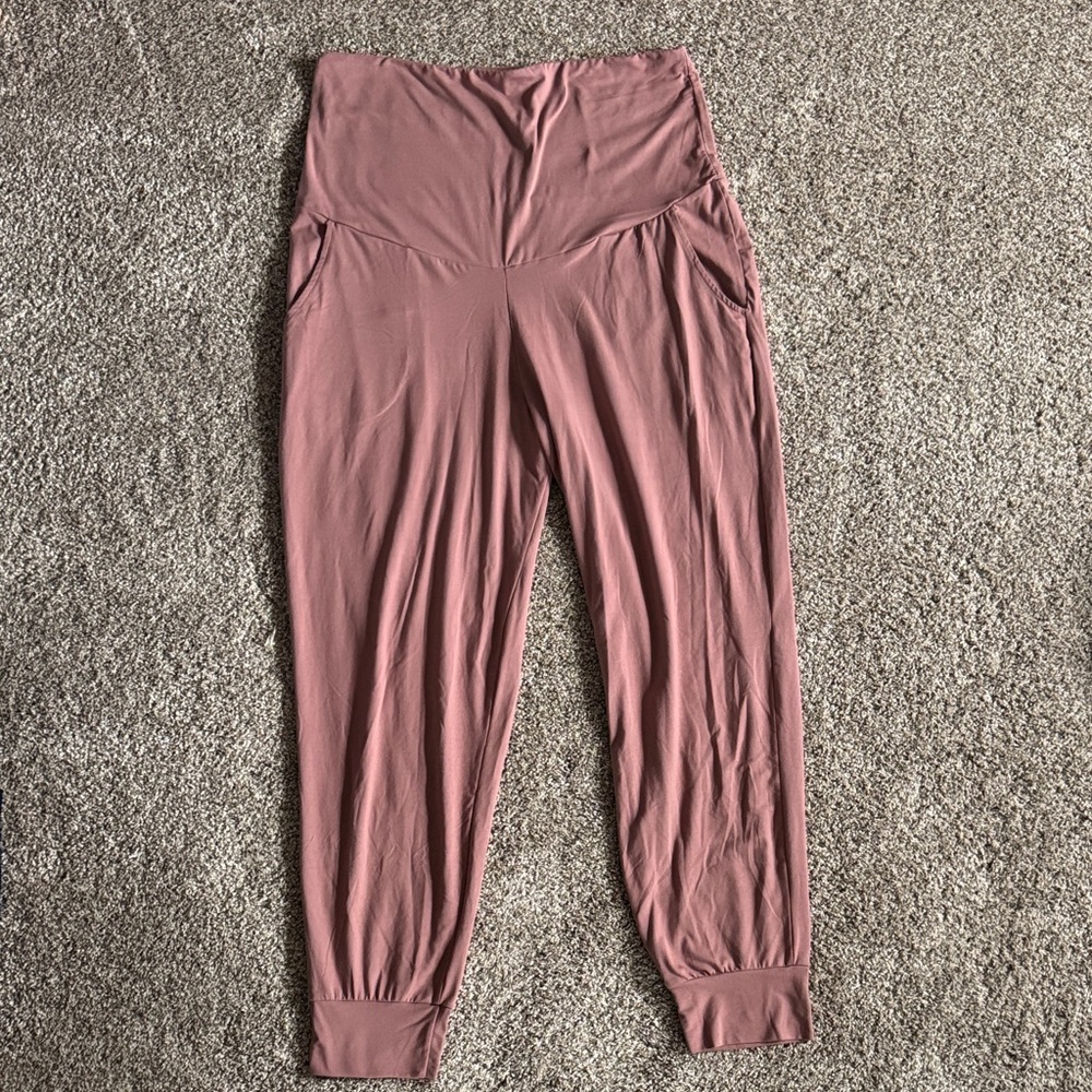 Maternity Dusty Pink Joggers